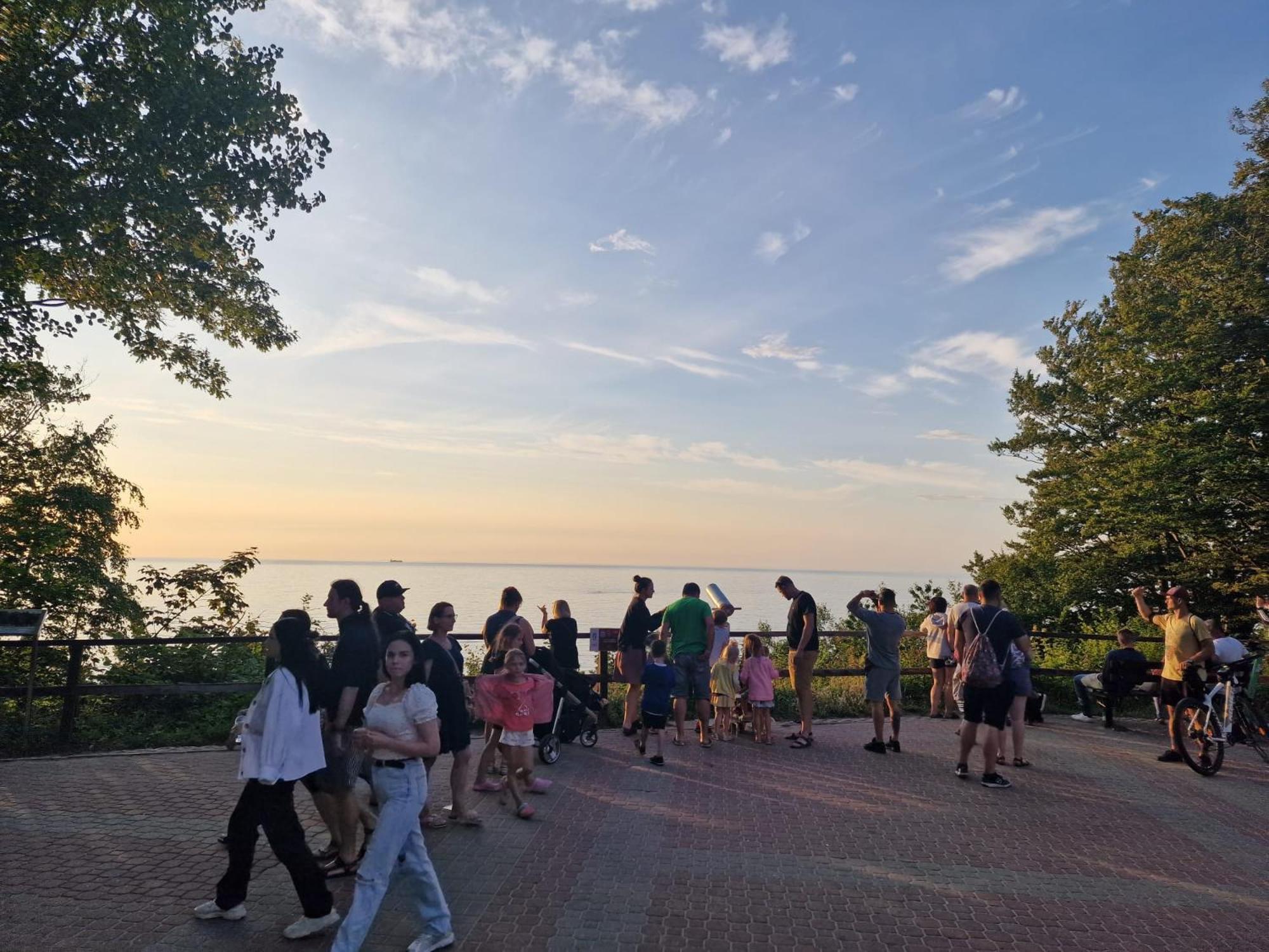 Osrodek Promenada- Domki Jastrzębia Góra Esterno foto